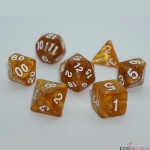 Набор кубиков - Pearl 7 Dice Set (в ассортименте)